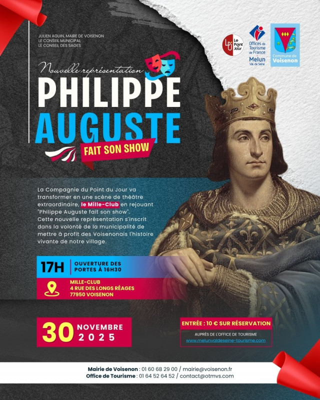 Spectacle Philippe Auguste